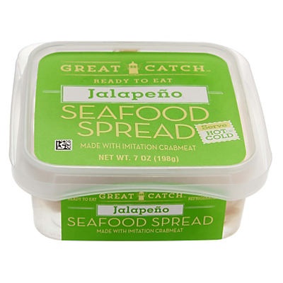 slide 1 of 1, H-E-B Crab Spread with Jalapenos, 7 oz