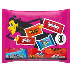 Hershey's Assorted Flavored Halloween Candy Variety Bag, 30 ct, 12.48 oz