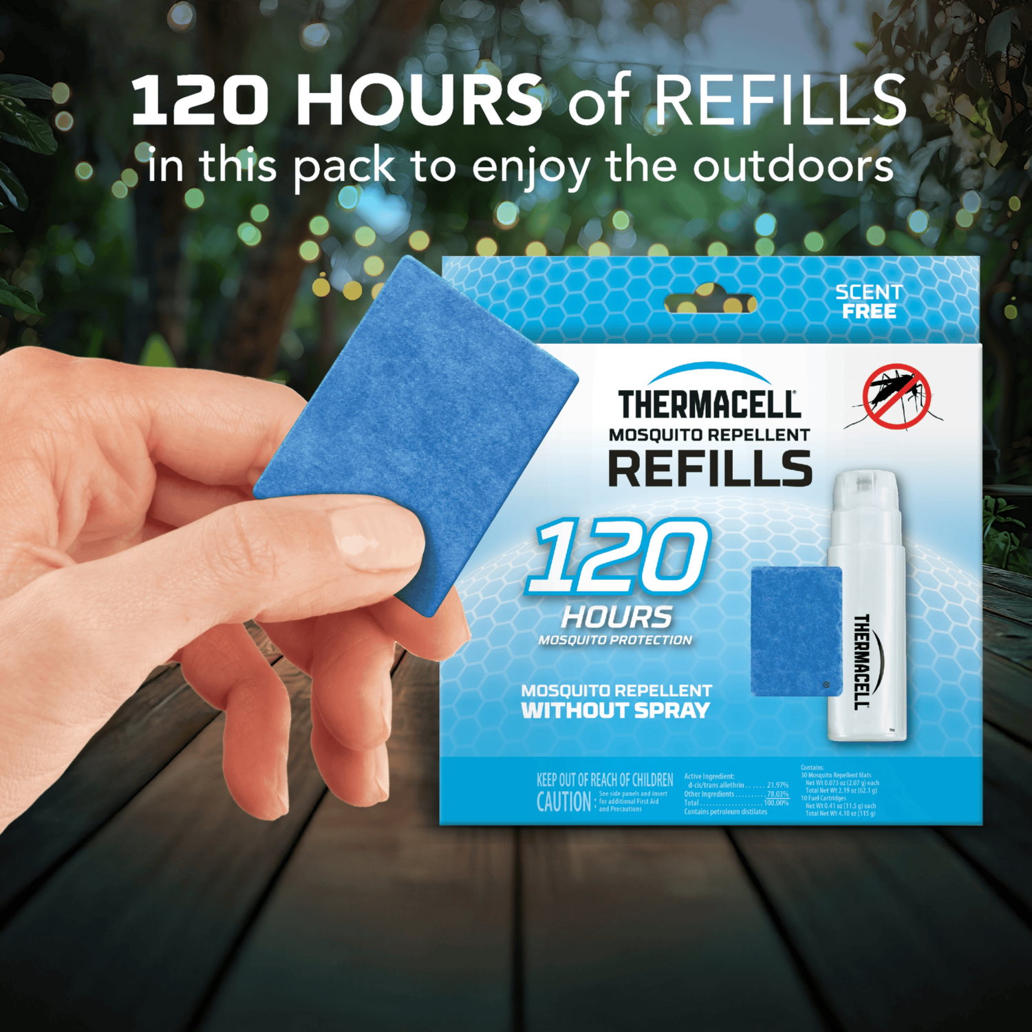 slide 5 of 8, Thermacell Mosquito Repellent Refill Value Pack 1 Each, 1 ct