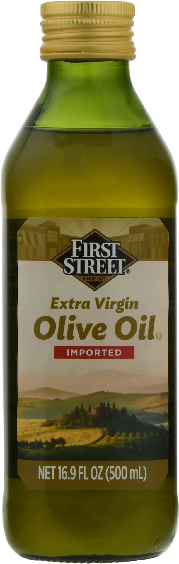 slide 1 of 1, First Street/La Romanella Xtra Virgin Olive Oil, 16.9 oz