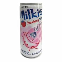 slide 1 of 1, Lotte Milkis Strawberry Soda - 8.5 fl oz, 8.5 fl oz