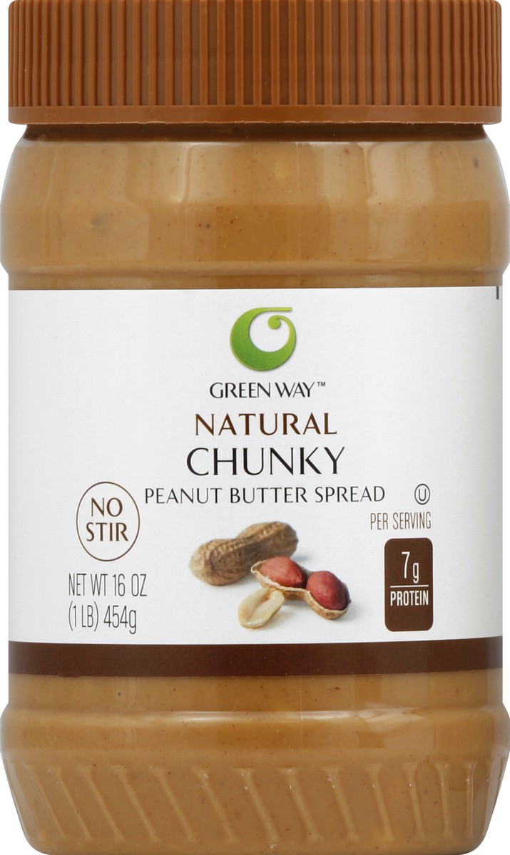 slide 5 of 6, Green Way Peanut Butter Spread 16 oz, 16 oz