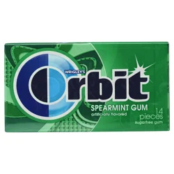 Orbit Spearmint Sugar-Free Gum