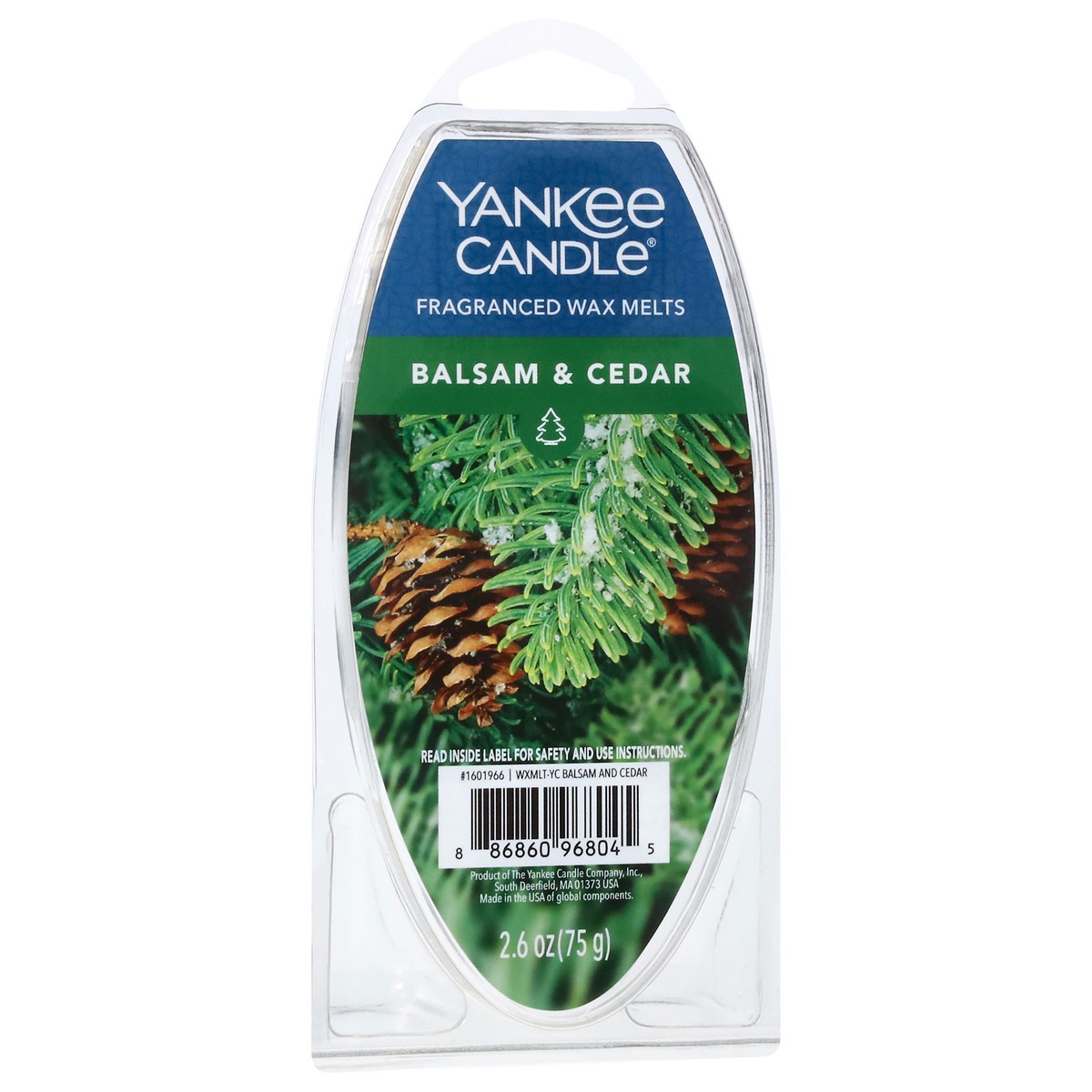 slide 2 of 9, Yankee Candle Fragranced Balsam & Cedar Wax Melts 2.6 oz, 2.6 oz
