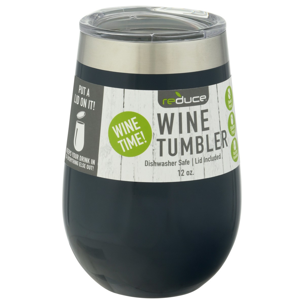 slide 2 of 9, Reduce 12 Ounce OG Denim Wine Tumbler 1 ea, 1 ct