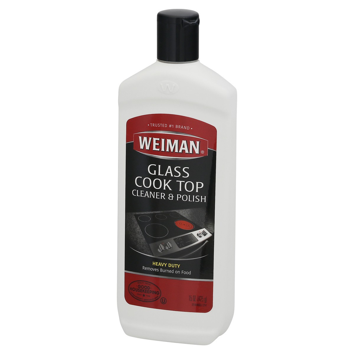 slide 2 of 9, Weiman Heavy Duty Glass Cook Top Cleaner & Polish 15 oz, 15 oz