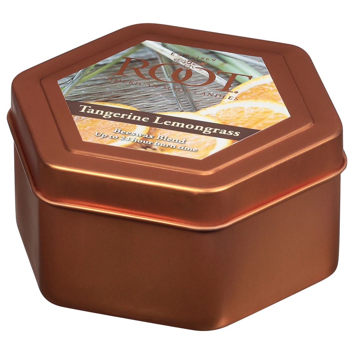 slide 3 of 4, Root Tangerine Lemongrass Candle 1 ea, 1 ct