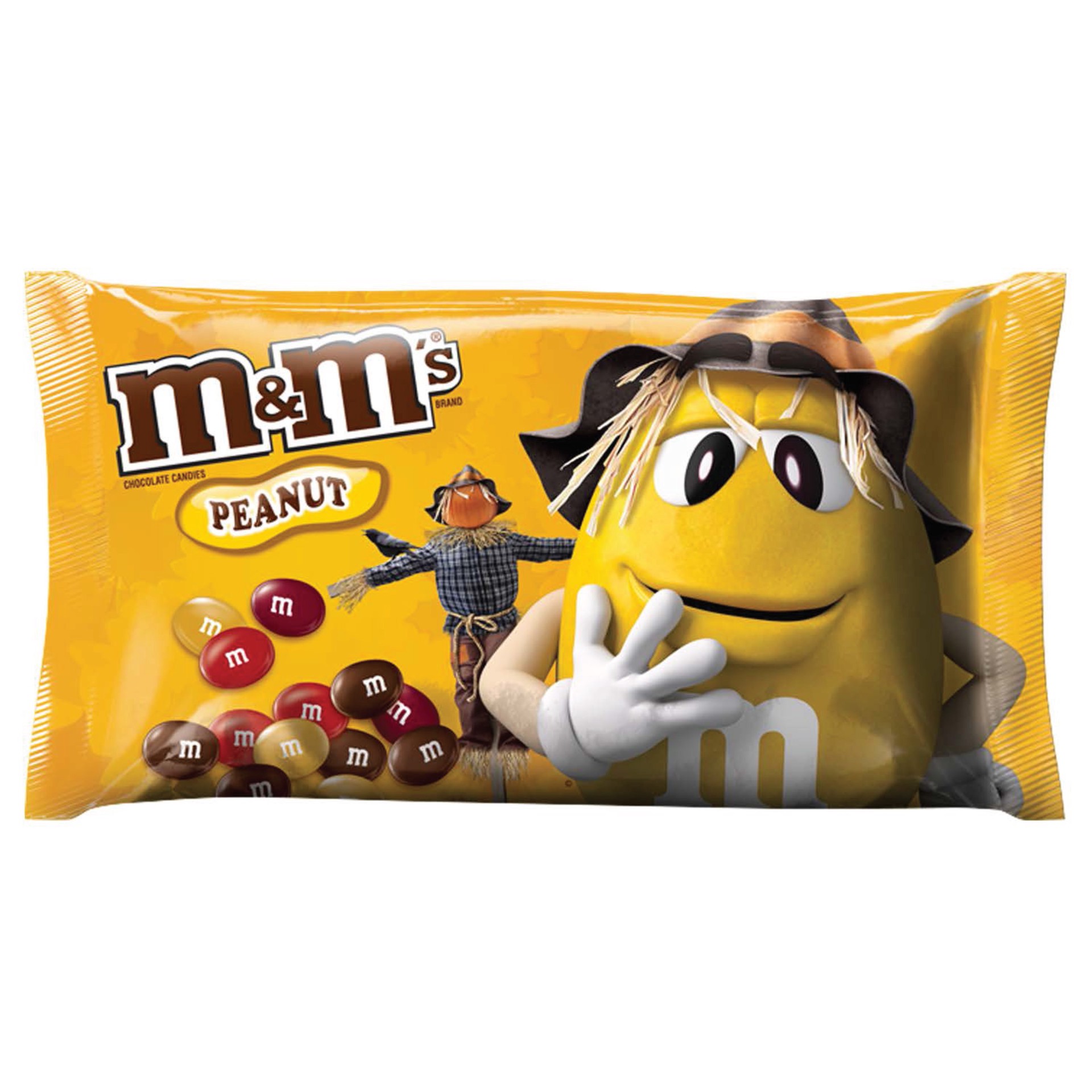 slide 1 of 6, M&M'S Peanut Halloween Chocolate Candy 11.4-Ounce Bag, 11.4 oz