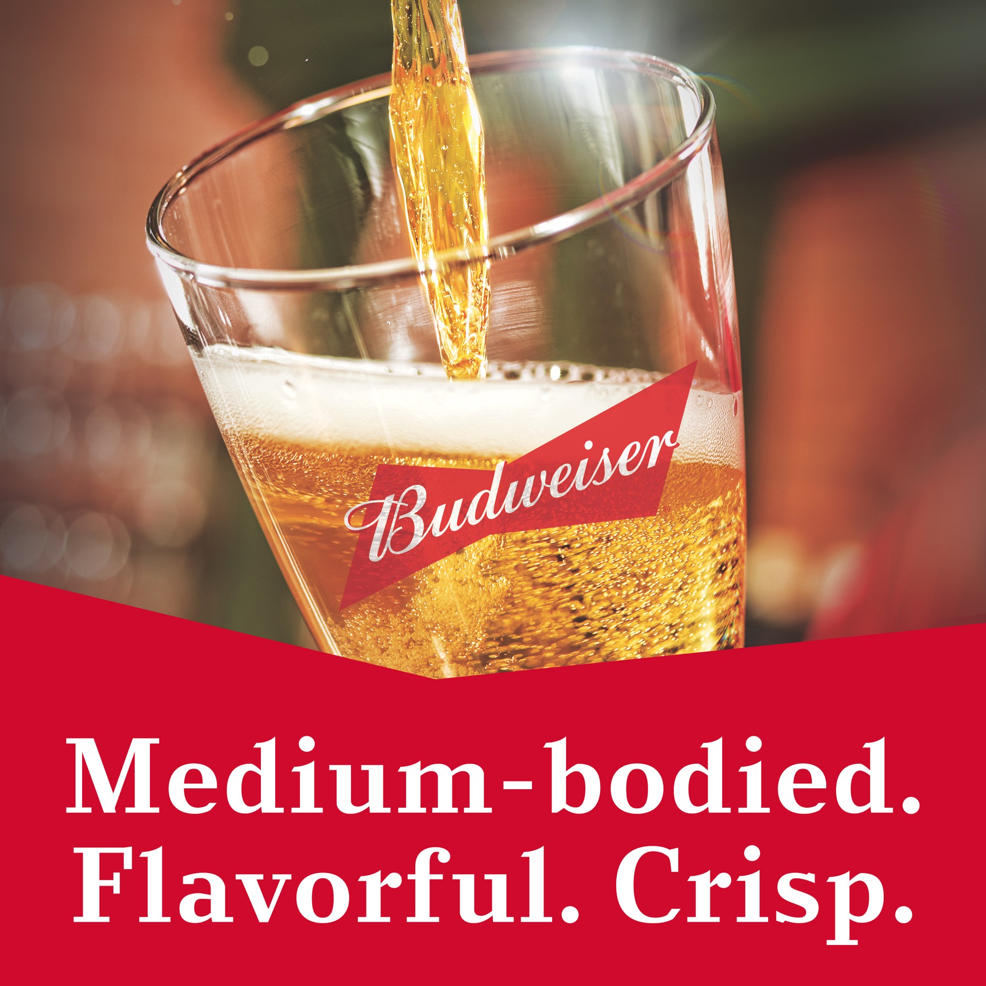 slide 3 of 5, Budweiser American Lager Beer 6 Pack, 12 fl oz Cans, 6 ct; 12 oz