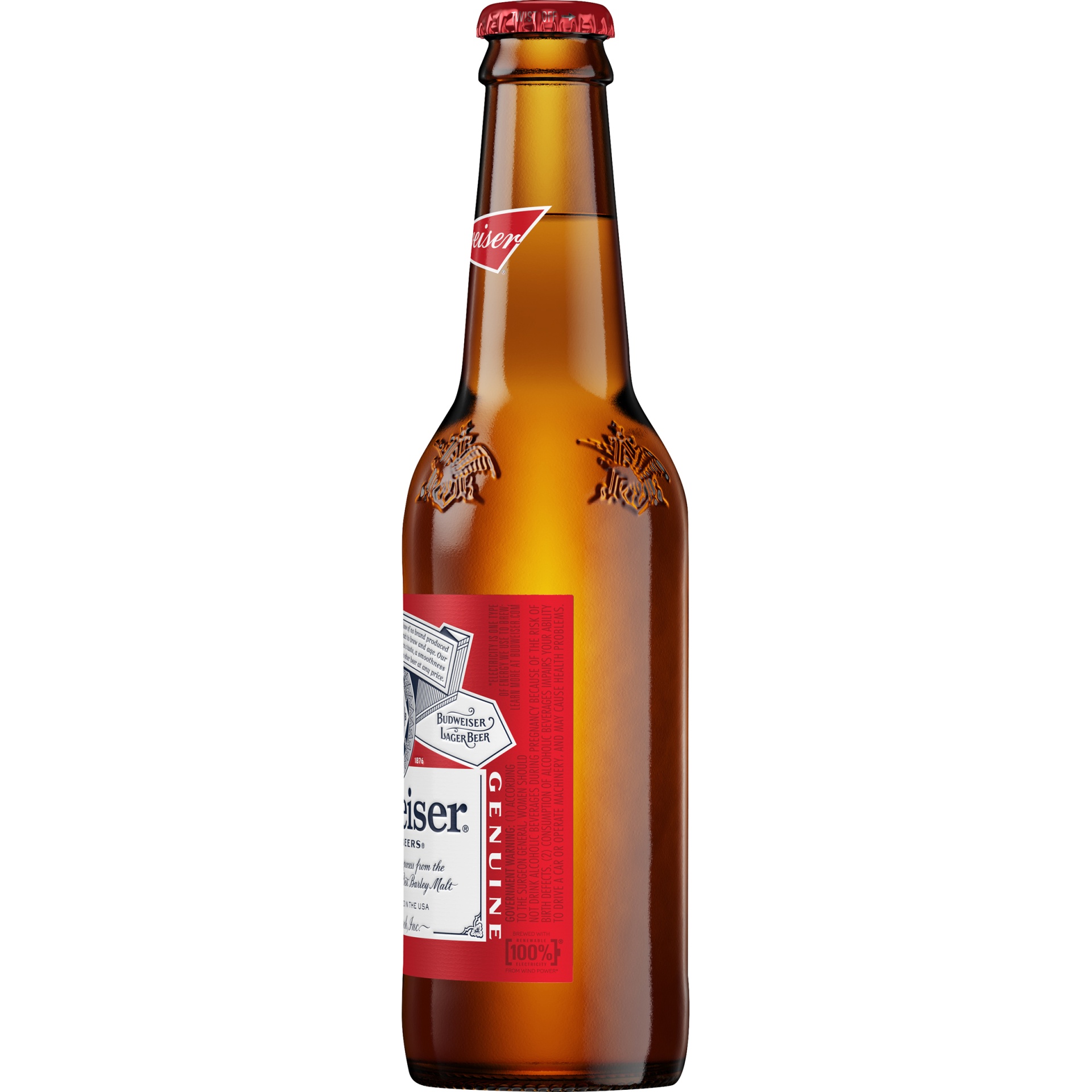 slide 4 of 4, Budweiser Lager Beer 12 oz, 12 oz