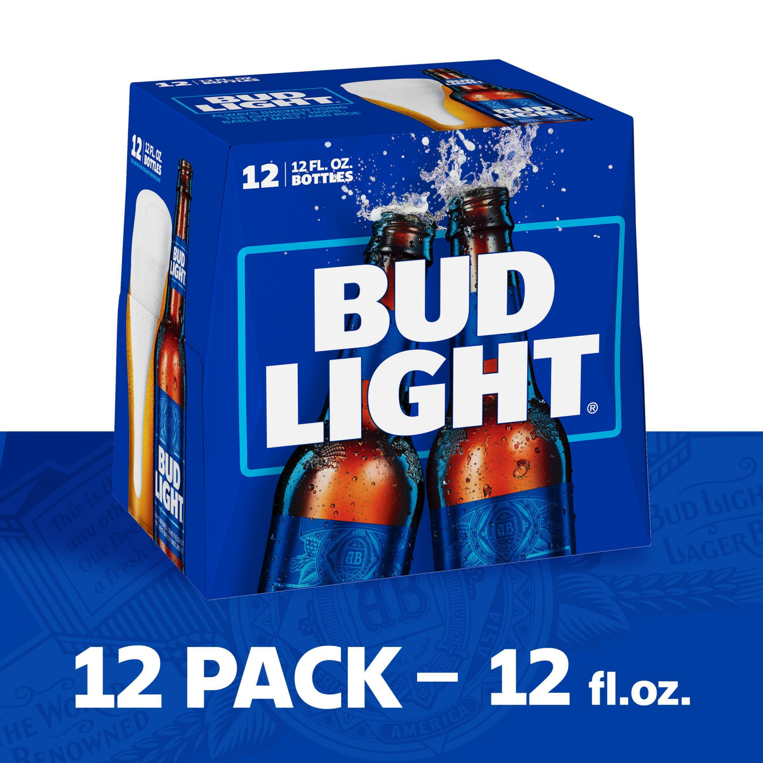 slide 1 of 5, Bud Light Beer, 144.0 fl oz