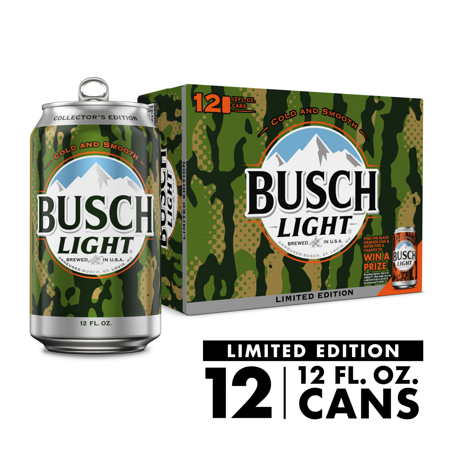 slide 1 of 8, Busch Light Beer 12 ea, 12 ct; 12 fl oz