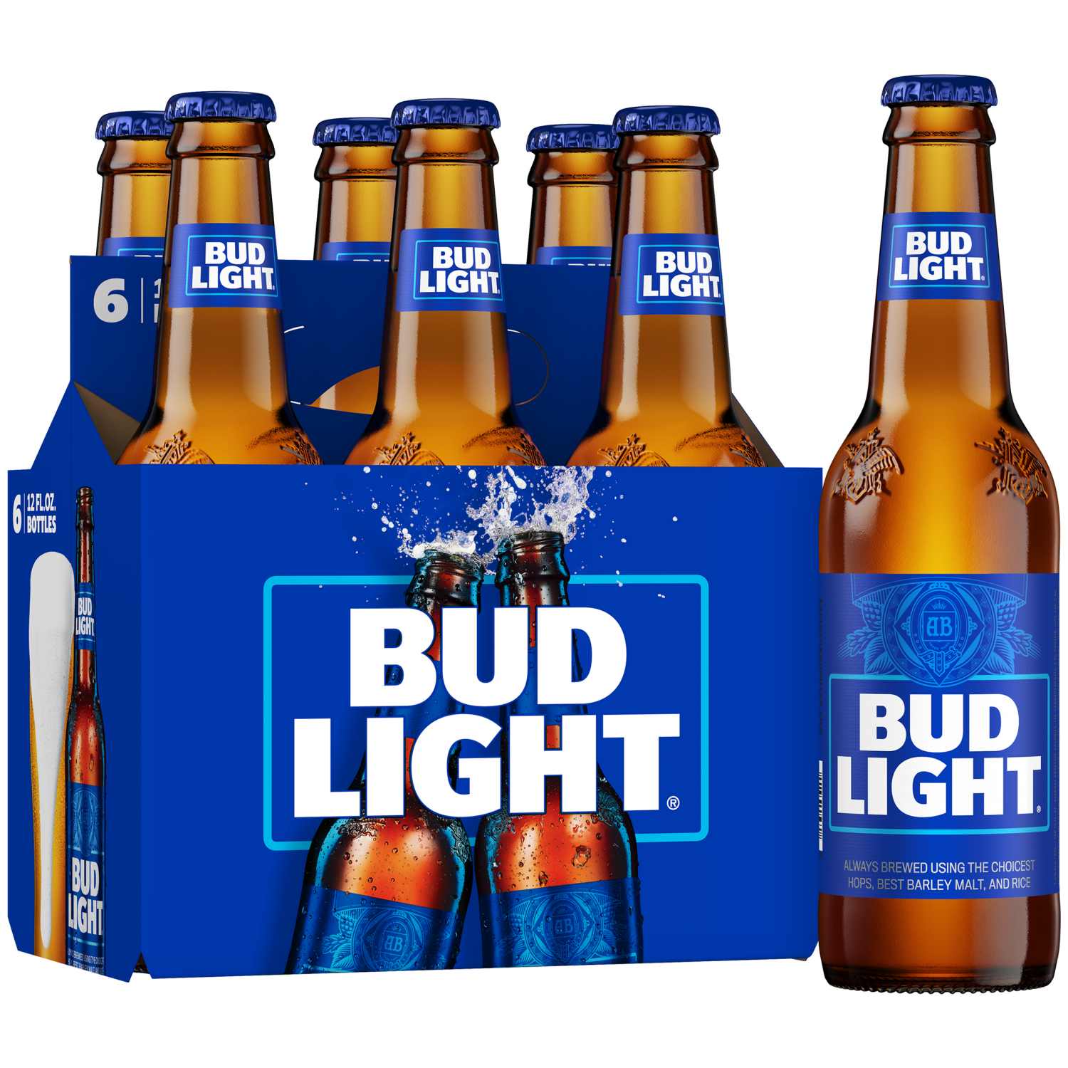 slide 1 of 5, Bud Light Beer, 72.0 fl oz
