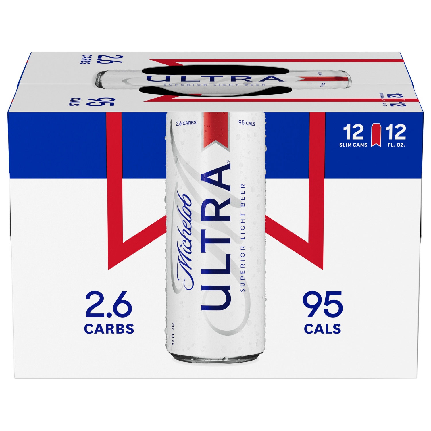 slide 2 of 7, Michelob Light Beer, 12 Pack Beer, 12 FL OZ Cans, 4.2% ABV, 12 fl oz