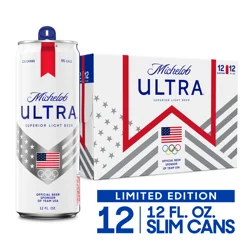 Michelob Light Beer, 12 Pack Beer, 12 FL OZ Cans, 4.2% ABV