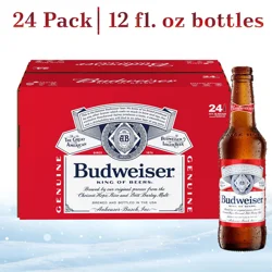 Budweiser Lager Beer 24 ea