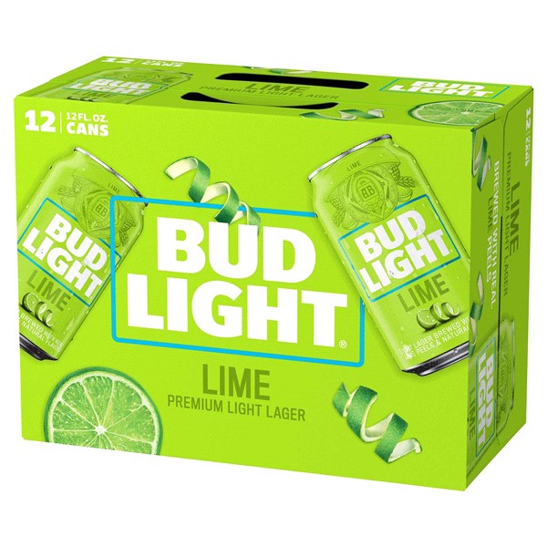slide 6 of 9, Bud Light Lime Beer, 12 fl oz