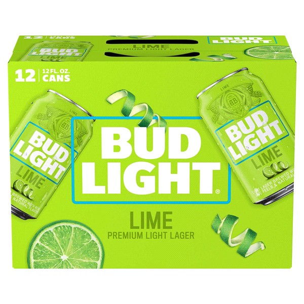 slide 3 of 9, Bud Light Lime Beer, 12 fl oz