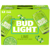 slide 18 of 21, Bud Light Lime Beer, 12 Pack 12 fl. oz. Cans, 144 fl oz