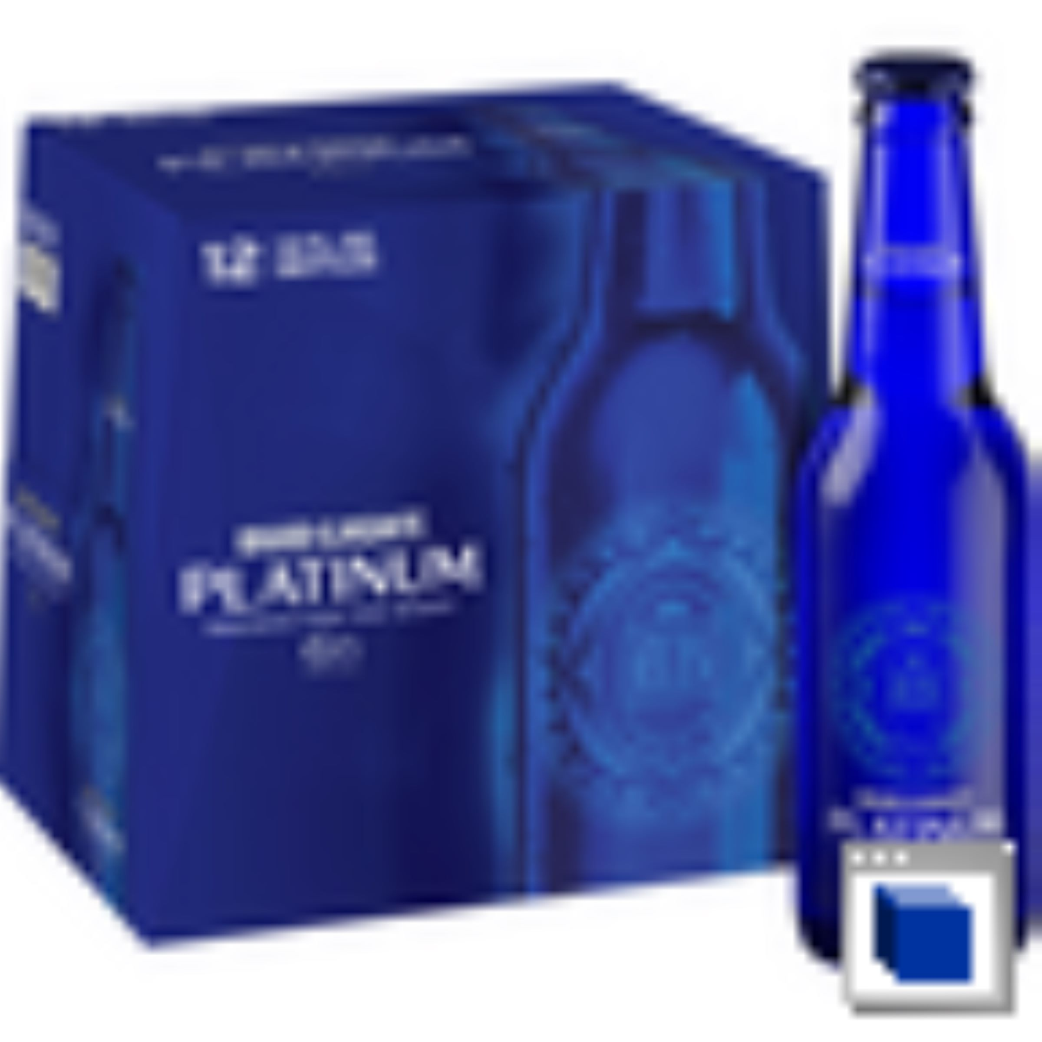 slide 2 of 6, Bud Light Platinum Beer, 12 Pack Beer, 12 FL OZ Bottles, 6% ABV, 12 ct; 12 oz