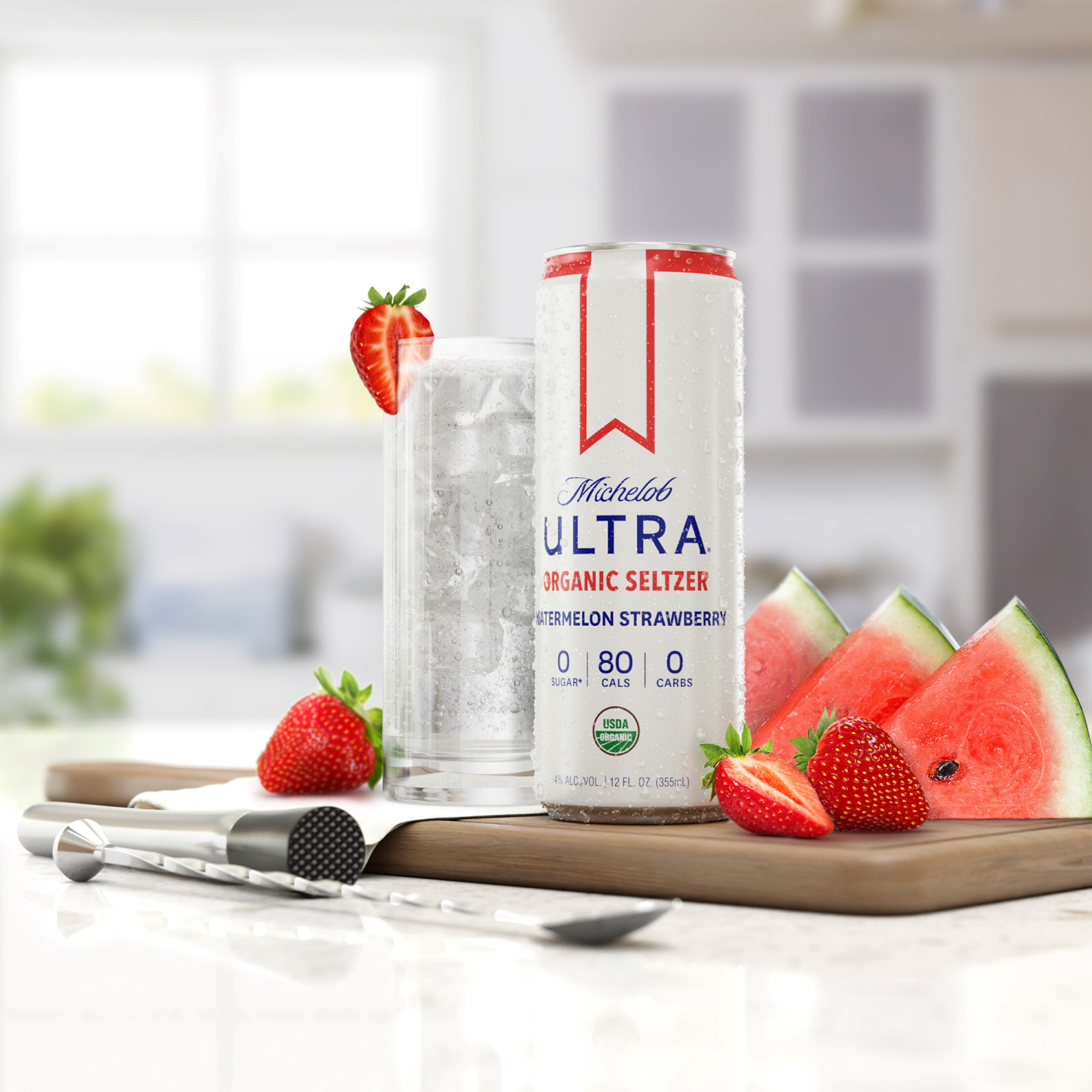 slide 2 of 8, Michelob Ultra Signature Collection Organic Hard Seltzer 12 - 12 fl oz Cans, 12 ct