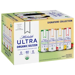 Michelob Ultra Signature Collection Organic Hard Seltzer 12 Pack 12 fl oz Cans