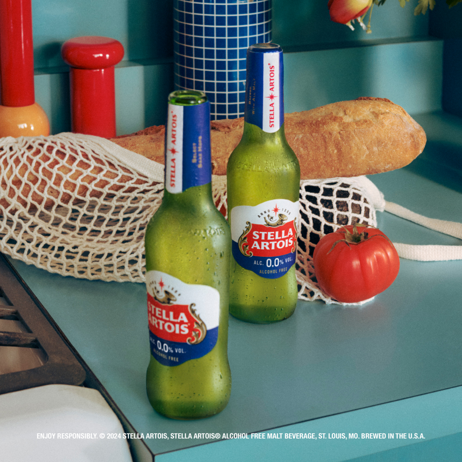 slide 3 of 7, Stella Artois Liberté Non Alcoholic Beer, 6 Pack Bottles, 6 ct