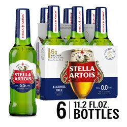 Stella Artois Liberté Non Alcoholic Beer, 6 Pack Bottles