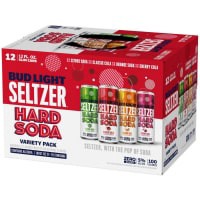slide 4 of 9, Bud Light Seltzer Hard Soda Variety Pack 12x12 oz Can Sleek Pack CARRIER, 12 ct