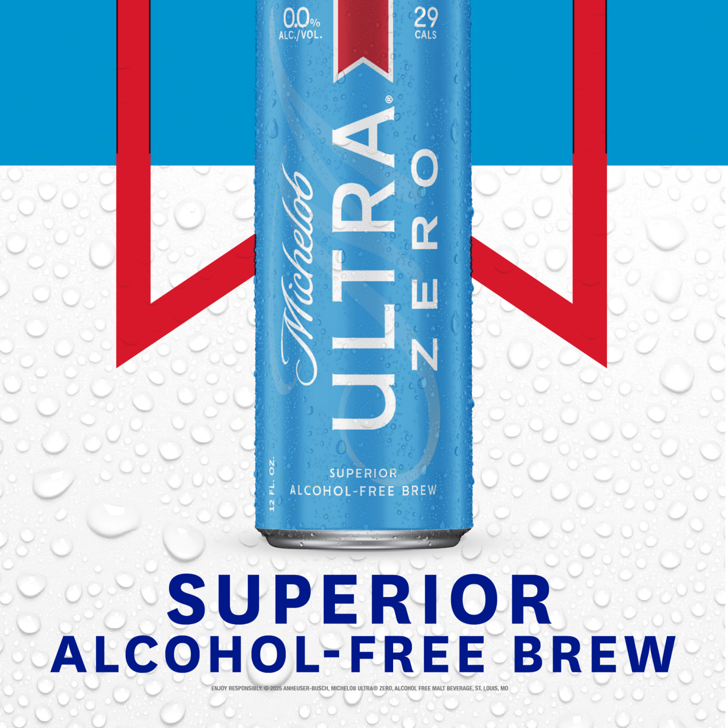 slide 2 of 4, Michelob Ultra Zero 12 pk 12 oz Cans, 12 ct; 12 oz