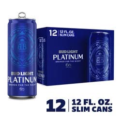 Bud Light Platinum Beer 12 - 12 fl oz Cans