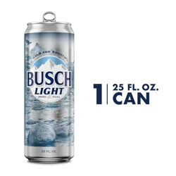 Busch Beer, 25 fl. oz. Can