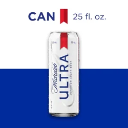 Michelob Light Beer, 25 FL OZ Can, 4.2% ABV
