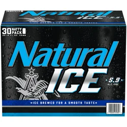Natural Light 30 Natty Pack Beer 30 ea