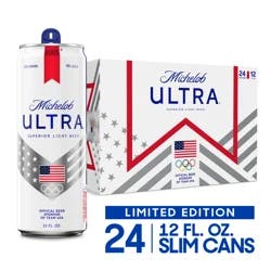 Michelob Light Beer, 24 Pack Beer, 12 fl oz Cans