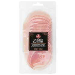 Primo Taglio Sliced Uncured Pancetta - 3 Oz