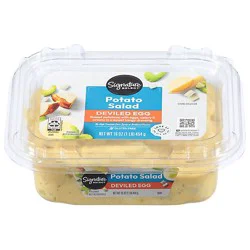 Signature Select Deviled Egg Potato Salad - 16 Oz