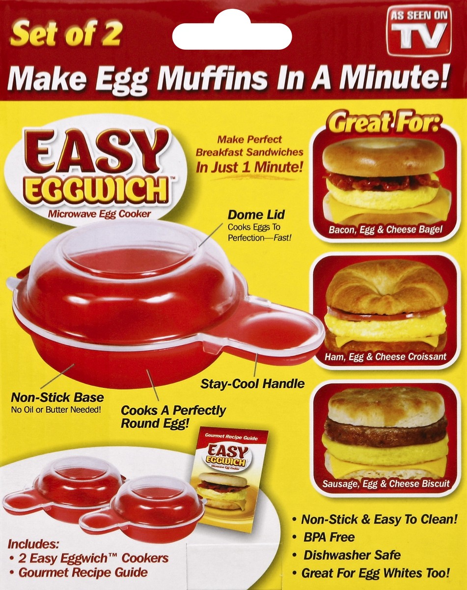 slide 6 of 6, Easy Eggwich Egg Cooker 2 ea, 2 ct