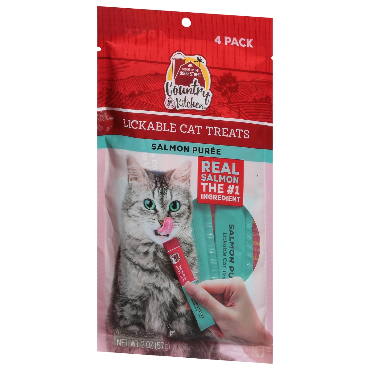 slide 4 of 9, Country Kitchen Salmon Puree, 2 oz