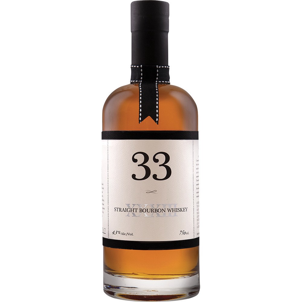 slide 1 of 1, Cutler's 33 Bourbon, 750 ml