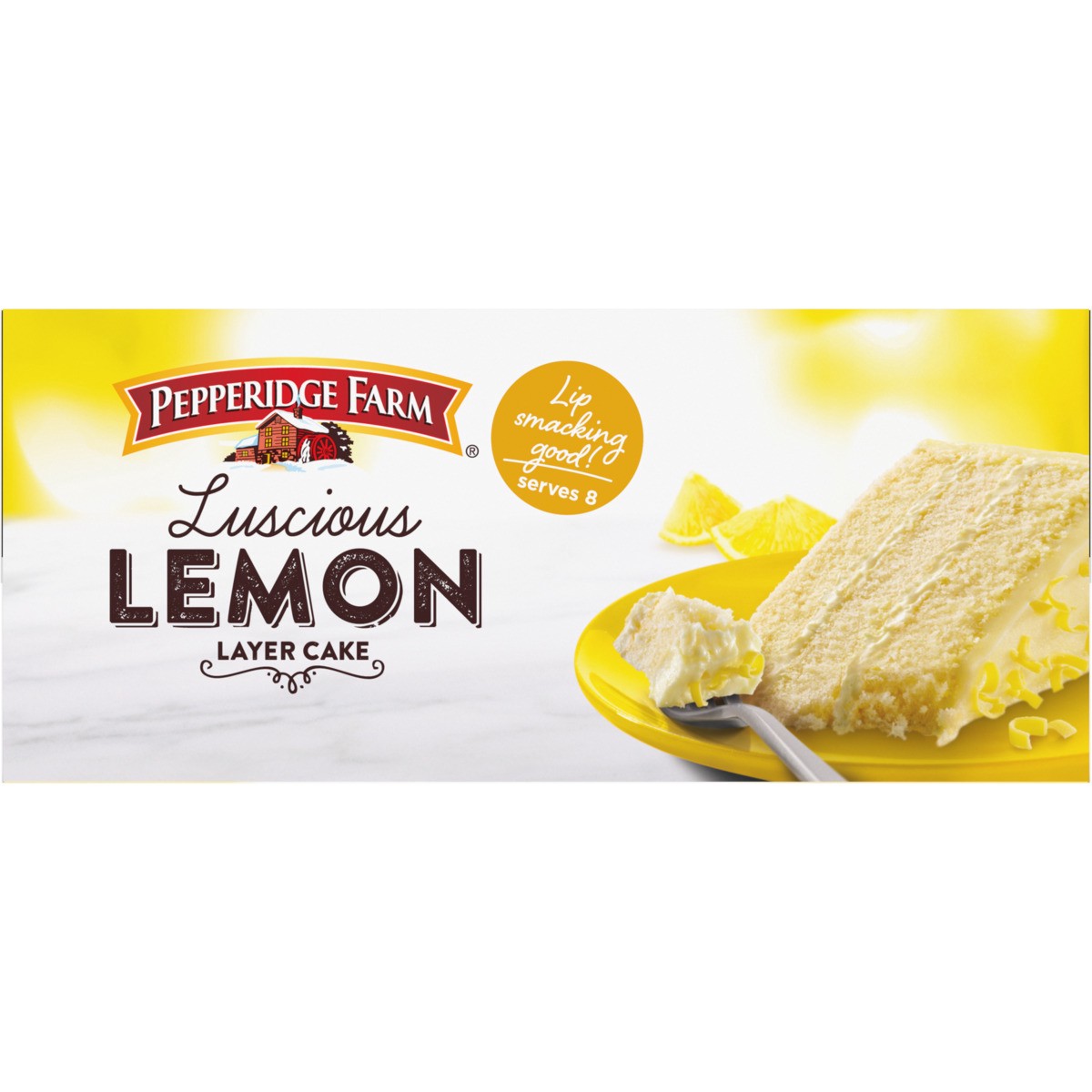 slide 9 of 9, Pepperidge Farm Frozen Lemon Layer Cake, 19.6 oz. Box, 19.6 oz