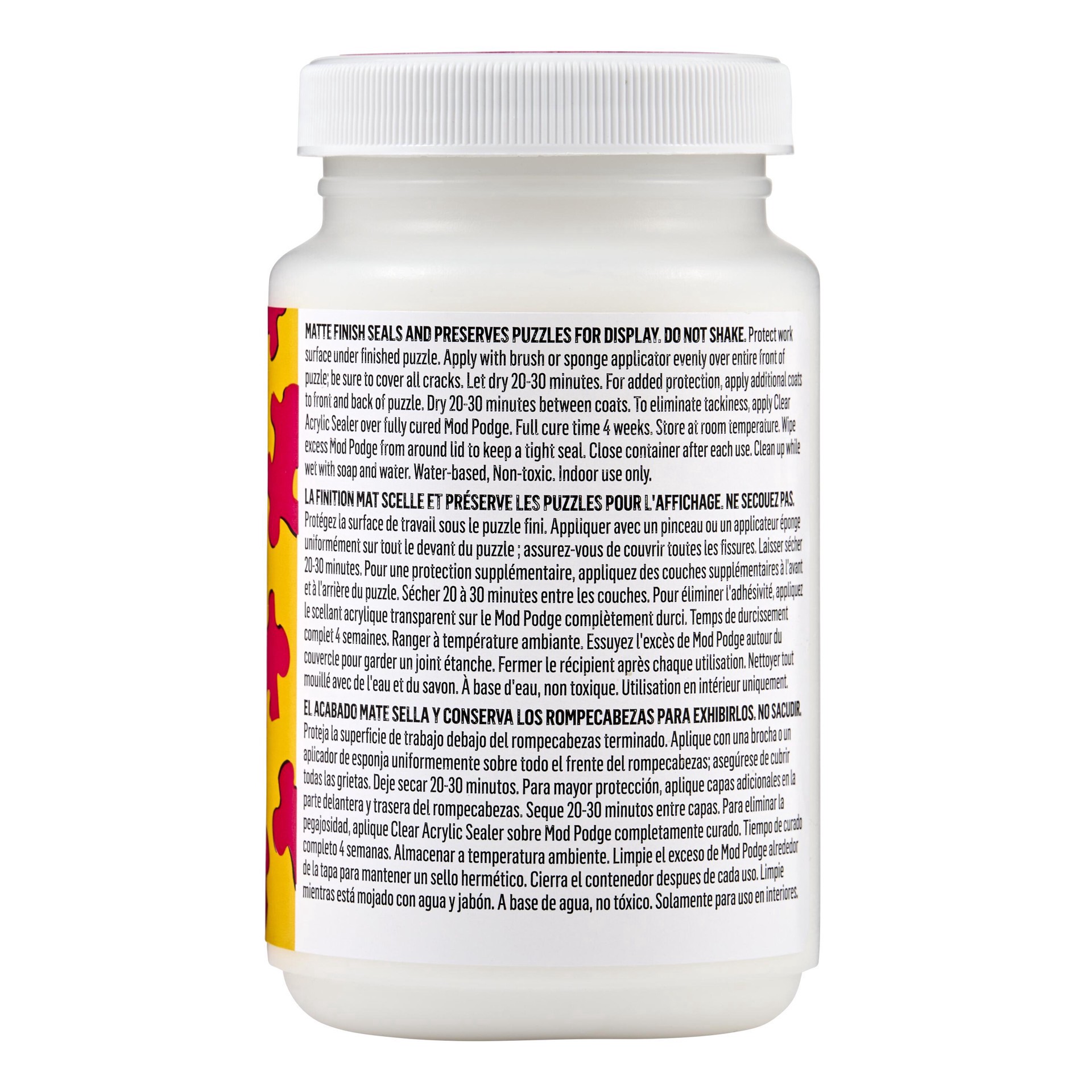 slide 2 of 8, Mod Podge Matte Puzzle Saver, 8oz., 8 oz