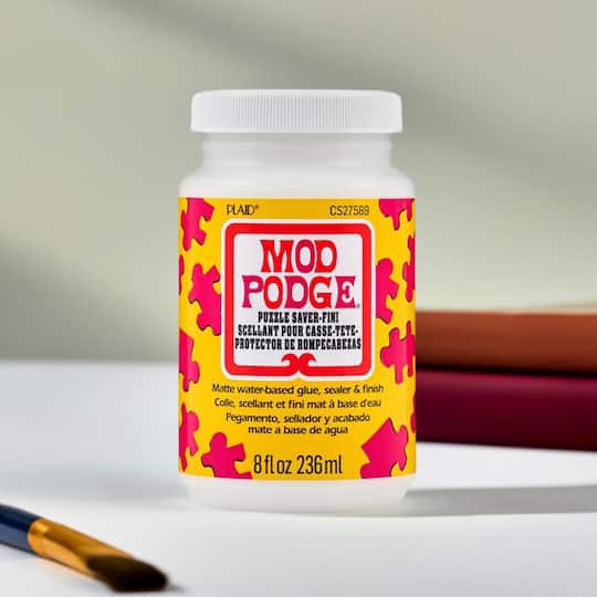 slide 1 of 8, Mod Podge Matte Puzzle Saver, 8oz., 8 oz