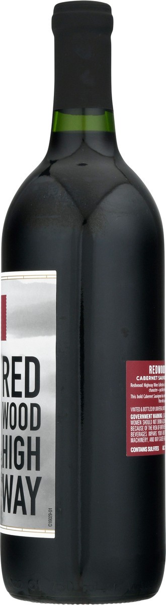 slide 9 of 9, Redwood Highway Cabernet Sauvignon 750 ml, 750 ml
