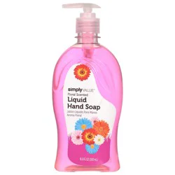 Simply Value Hand Soap Floral16.9 Oz