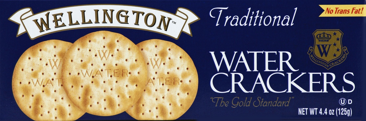 slide 4 of 4, Wellington Traditional Water Cracker, 4.4 oz