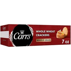 Carrs Crackers Whole Wheat Whole Grain Crackers - 7 Oz