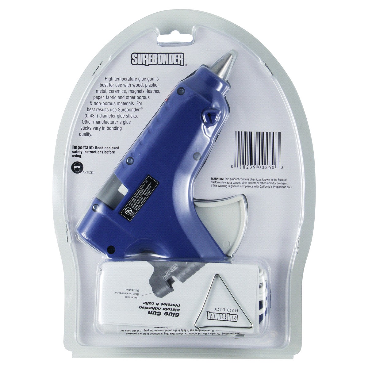 slide 2 of 2, Surebonder Glue Gun High Temp Standard, standard