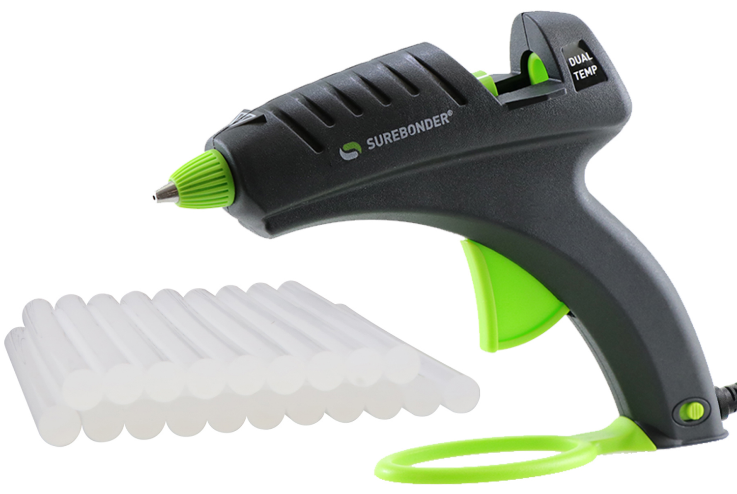 slide 2 of 2, Surebonder Standard Dual Temp Gun & 12 Stick Kit, 1 ct