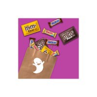 slide 8 of 29, Wrigley M&M'S, SNICKERS & TWIX Milk Chocolate Halloween Candy, 14.02 Oz Bulk Bag, 14.02 oz
